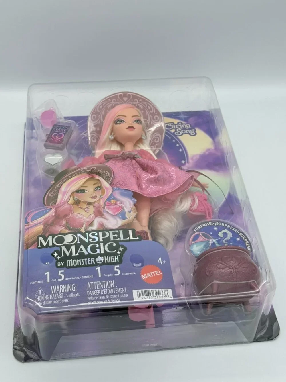 Monster High Moonspell Magic Carina Song Love Witch Doll NIB